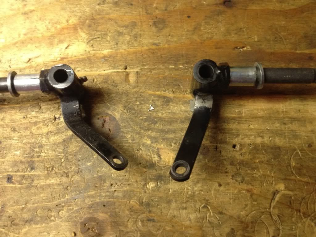 Manco go kart steering and spindles DIY Go Karts